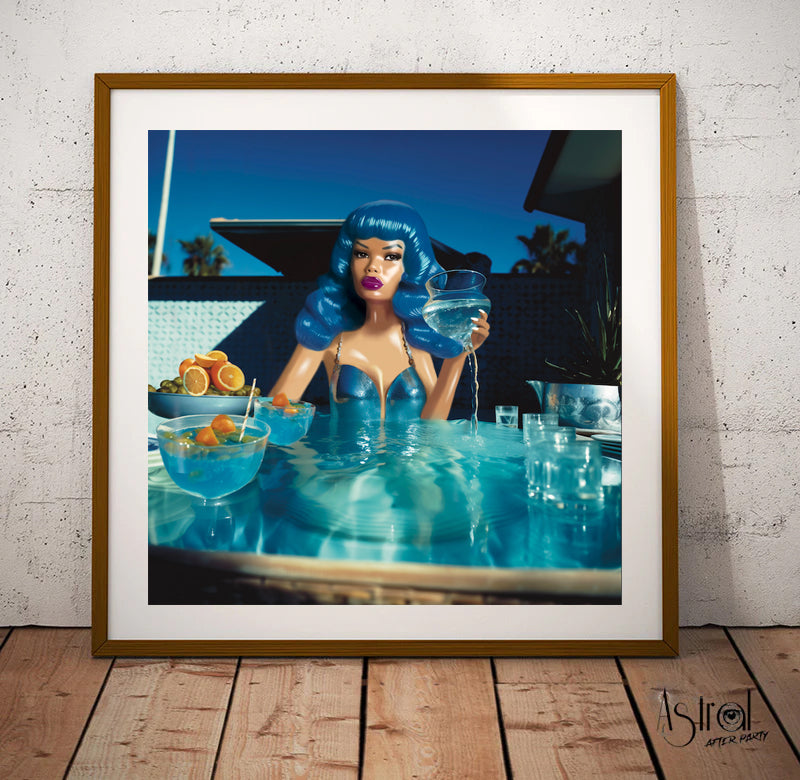 Glicee Fine Art Print - Aquarius Queen